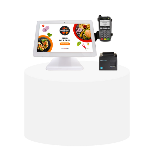 15" Touchscreen Countertop Kiosk (15C1) Restaurant Self-serve Kiosk