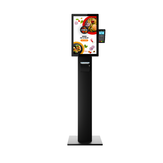 22" Touchscreen Floor Standing Kiosk (22F2) Restaurant Self-serve Kiosk